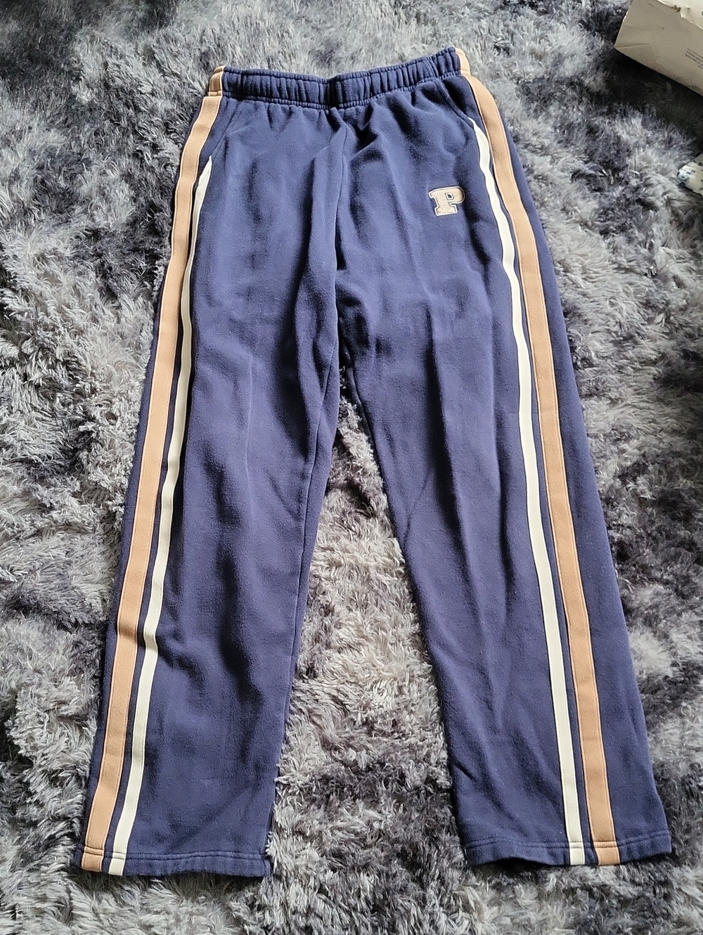 Pink Victoria's Secret Sweatpants Navy Blue